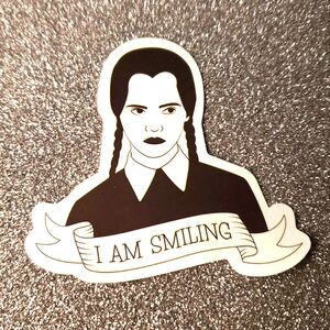 10/$10 ADDAMS FAMILY waterproof sticker Wednesday